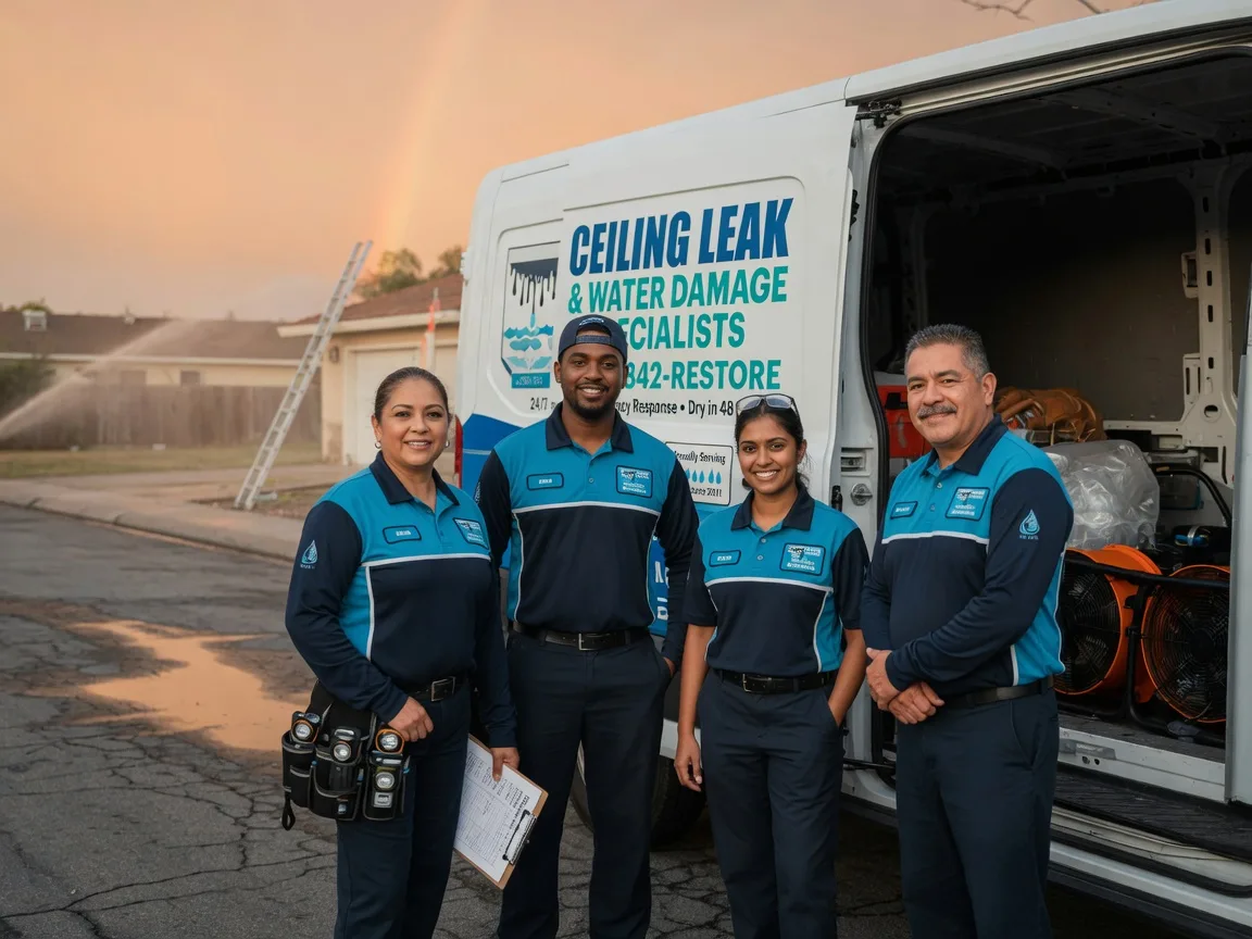 Ceiling Leak Cleanup company in Comstock, WI